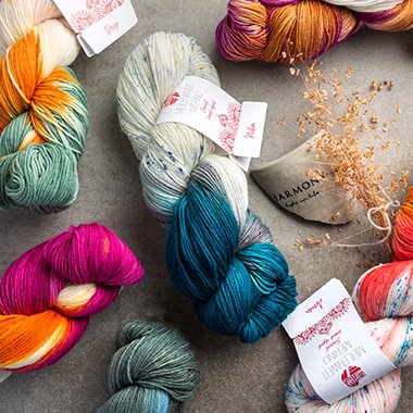 Hand-dyed <br> fils